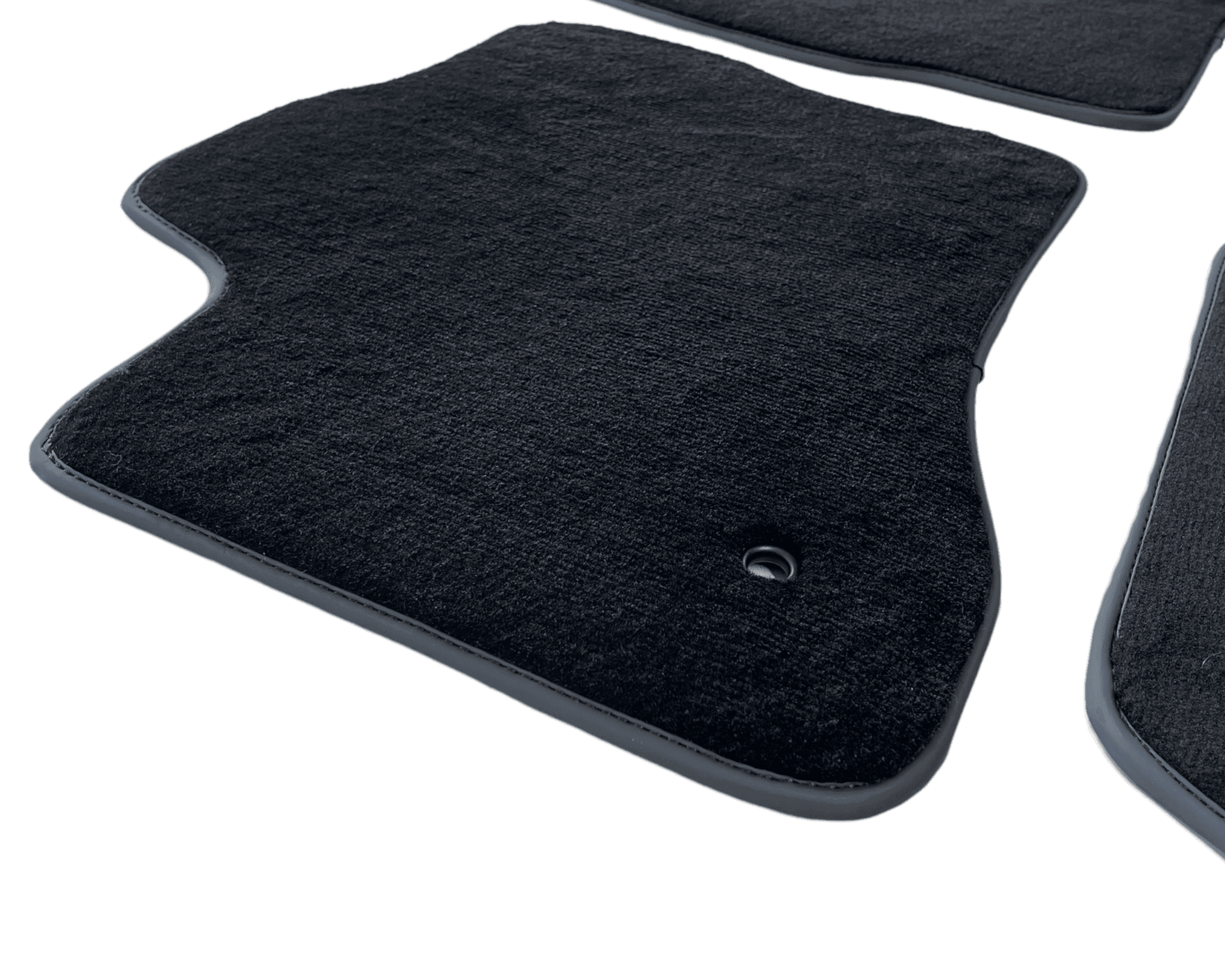 Floor Mats For Lincoln MKS 2009-2016 Black Tailored Carpets - AutoWin