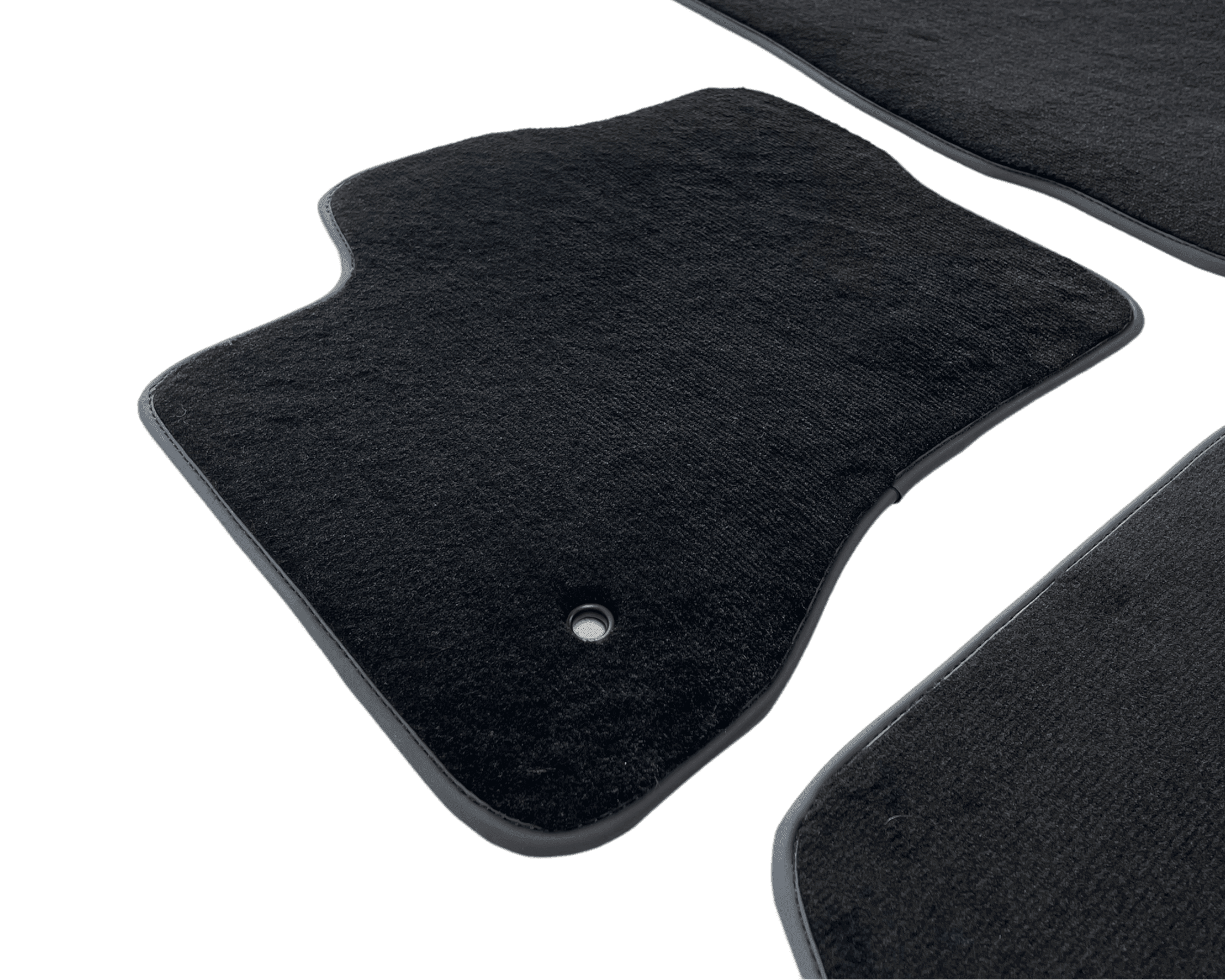 Floor Mats For Lincoln MKS 2009-2016 Black Tailored Carpets - AutoWin