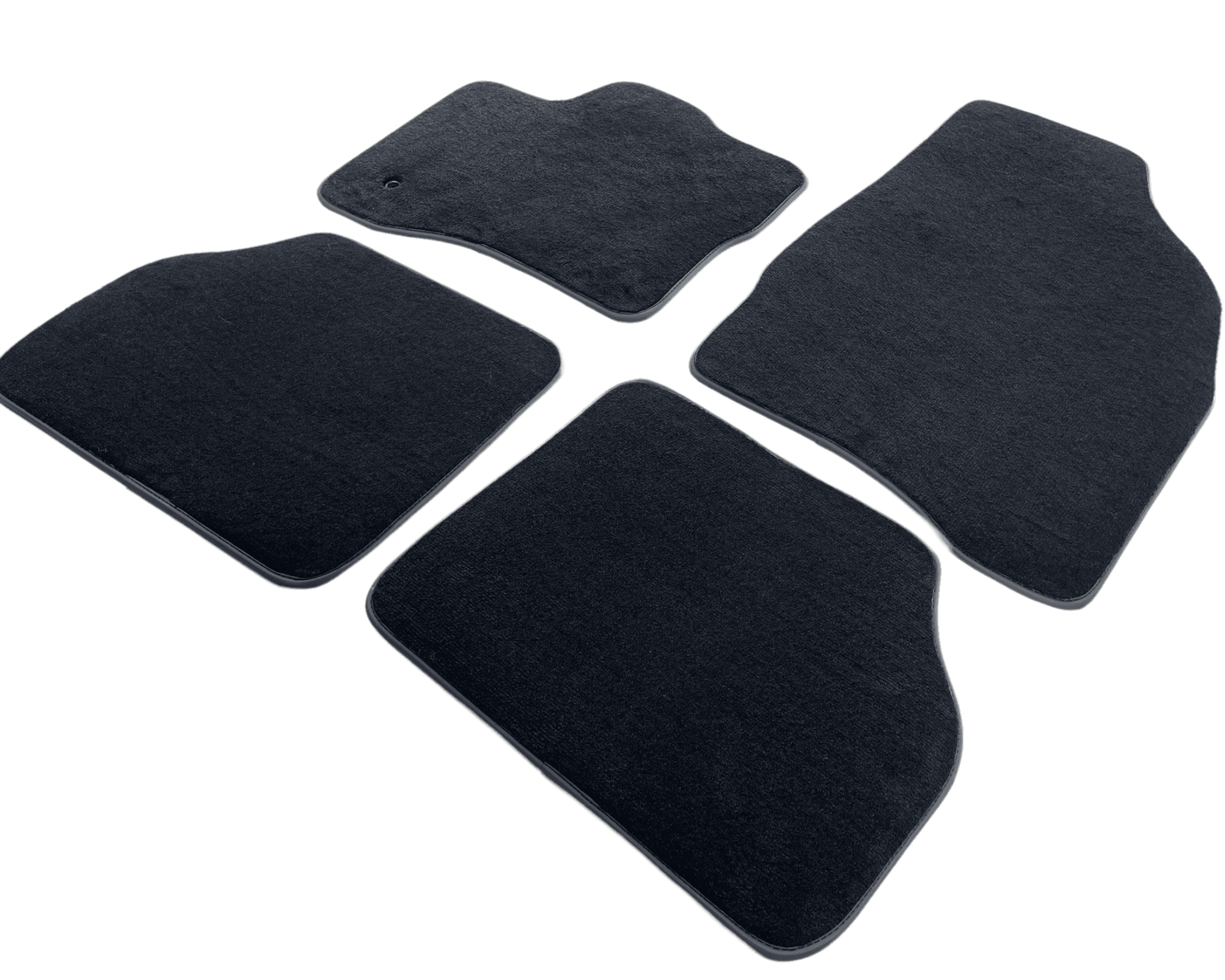 Floor Mats For Lincoln MKS 2009-2016 Black Tailored Carpets - AutoWin