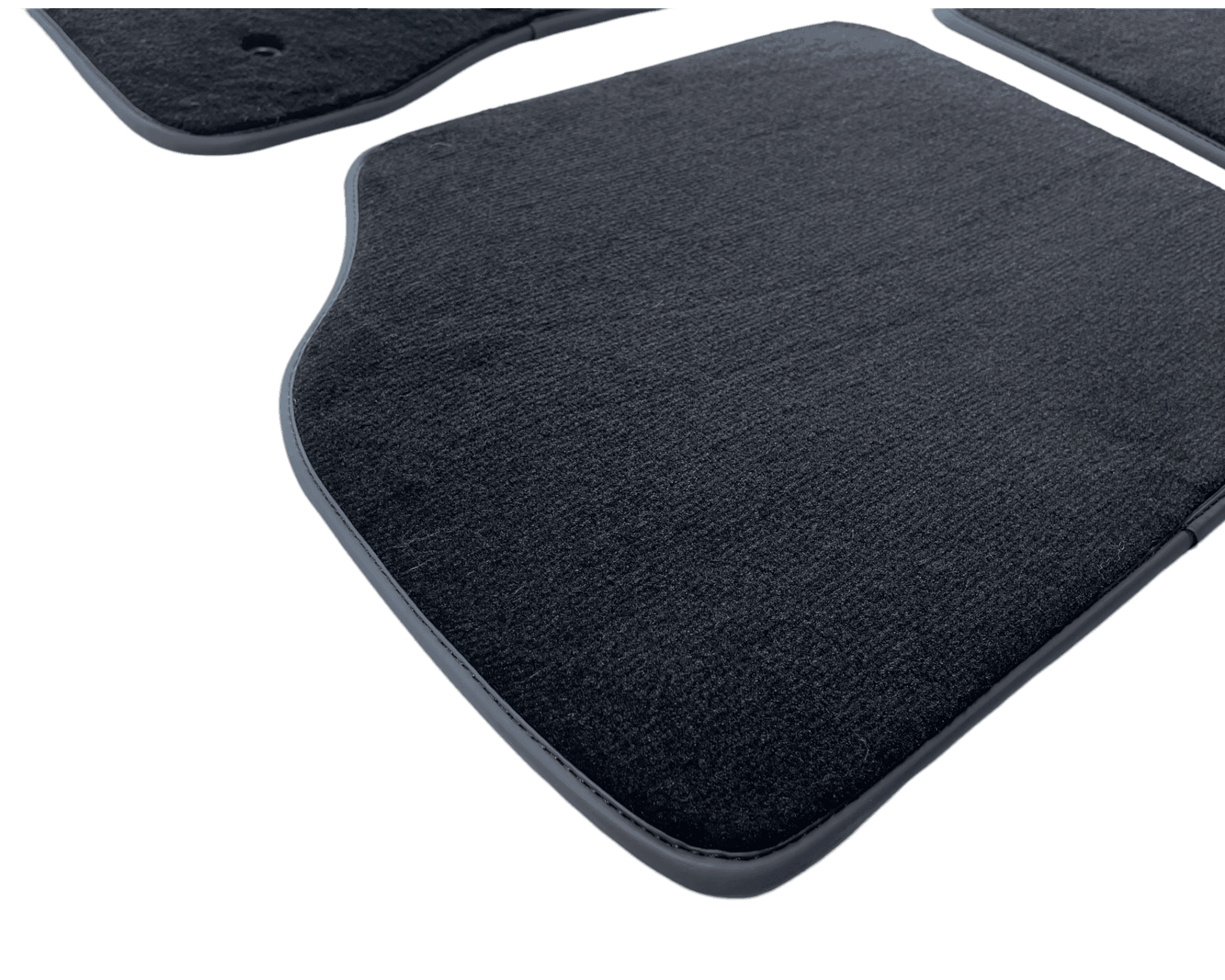 Floor Mats For Lincoln MKS 2009-2016 Black Tailored Carpets - AutoWin