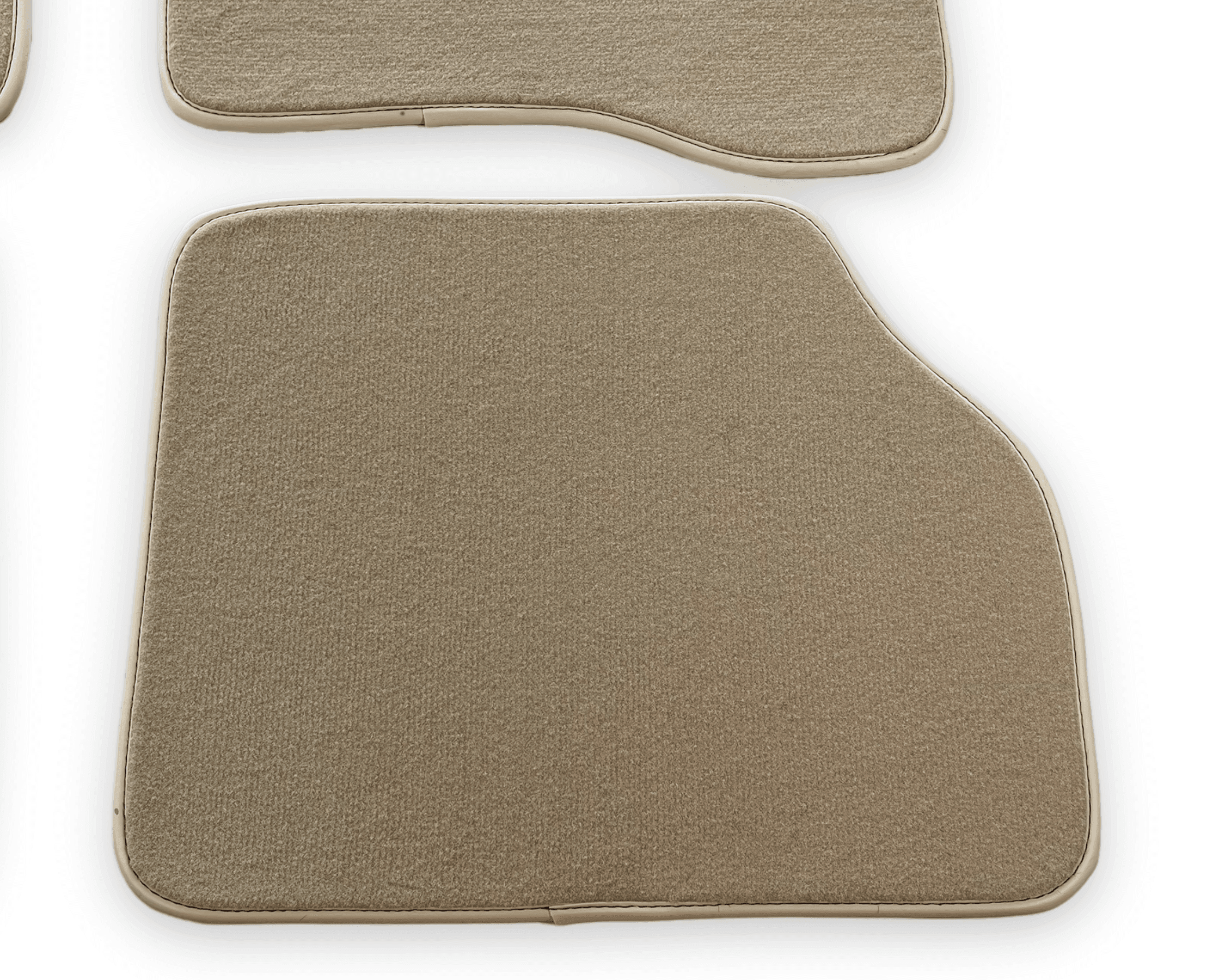 Floor Mats For Lincoln MKS 2009-2016 Beige Tailored Carpets - AutoWin