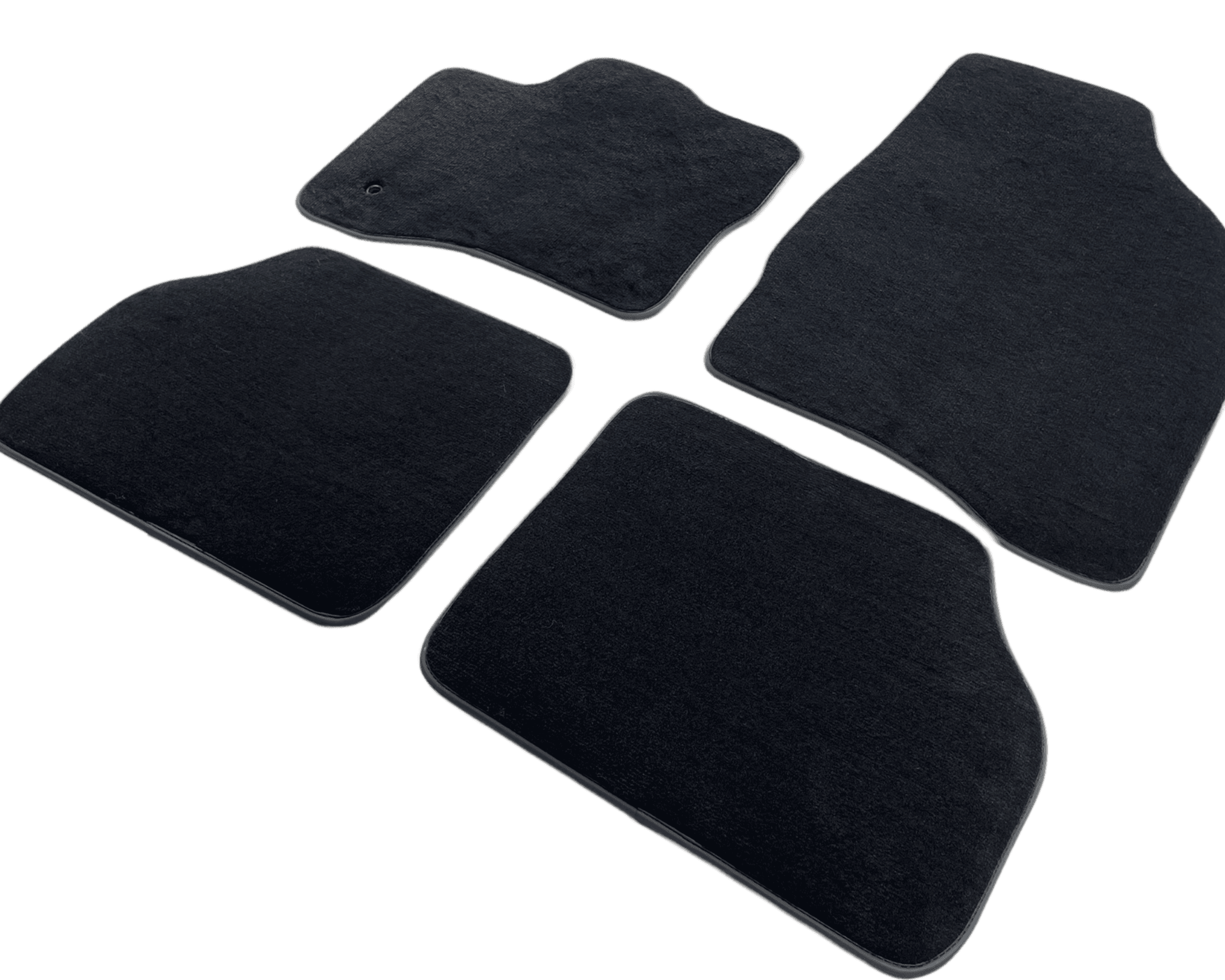 Floor Mats For Lincoln MKS 2009-2016 Black Tailored Carpets - AutoWin