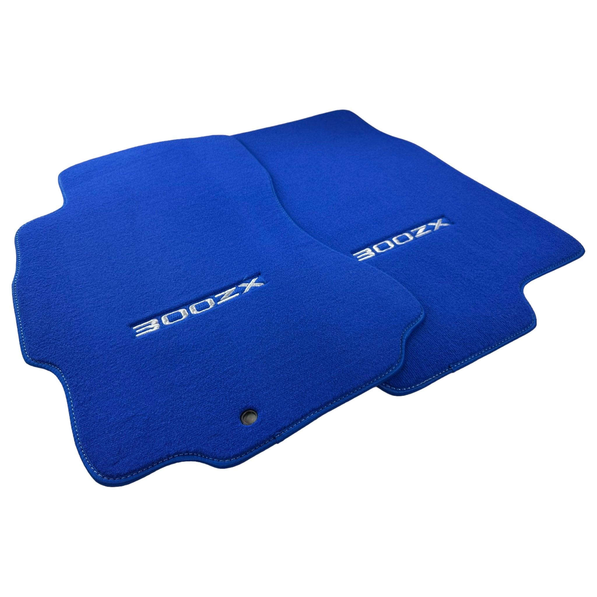 Floor Mats For Nissan 300ZX - Z32 (1990-1996) Tailored Blue Carpets - AutoWin