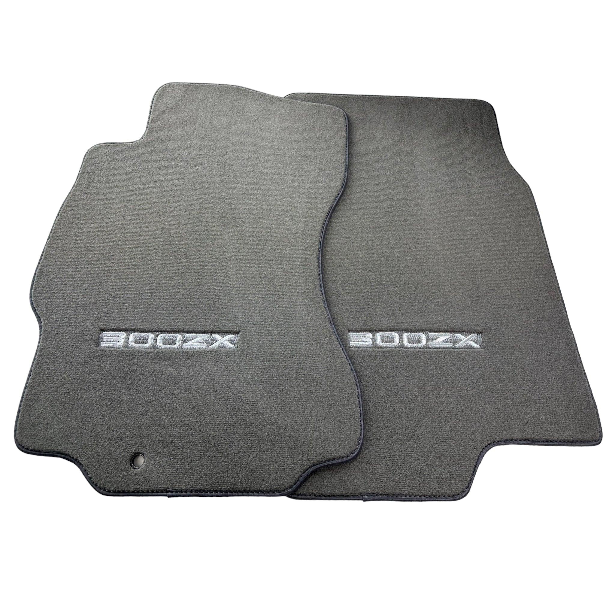 Floor Mats For Nissan 300ZX - Z32 (1990-1996) Tailored Gray Carpets - AutoWin