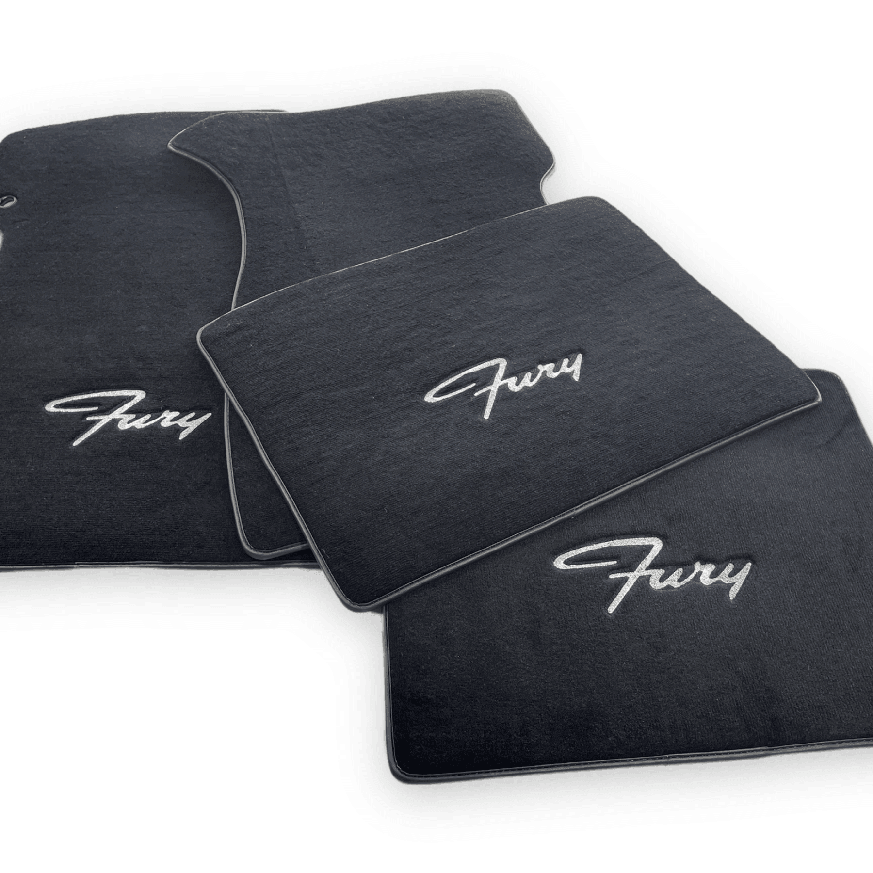 Floor Mats For Plymouth Fury 1957-1968 Black - AutoWin