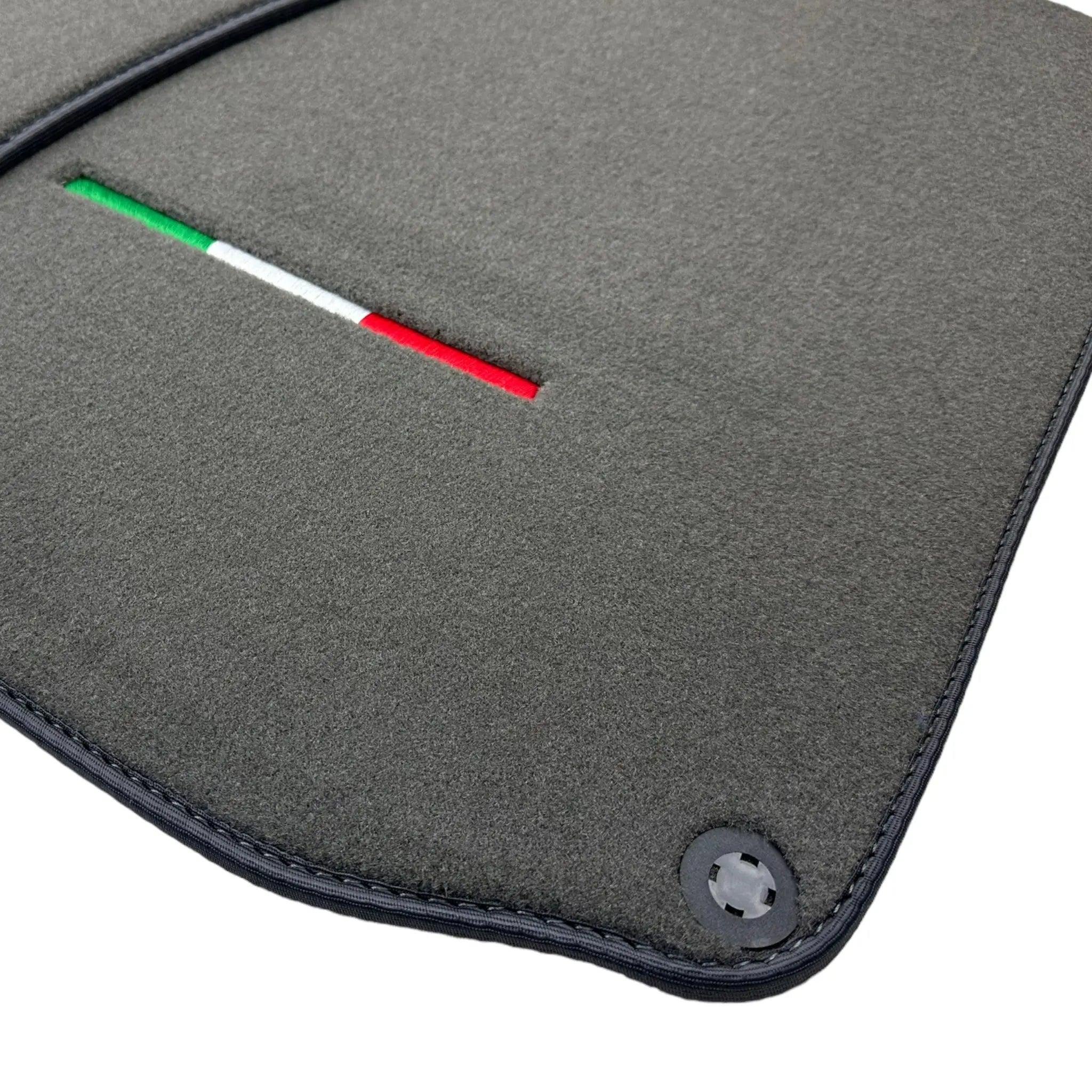 Gray Floor Mats For Ferrari GTC4 Lusso (2016-2023) Italian Edition