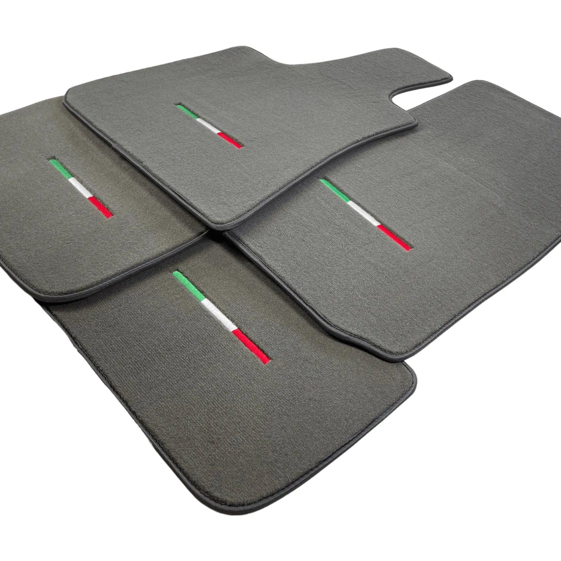 Gray Floor Mats For Maserati Grecale (2023-2024) Italy Edition - AutoWin