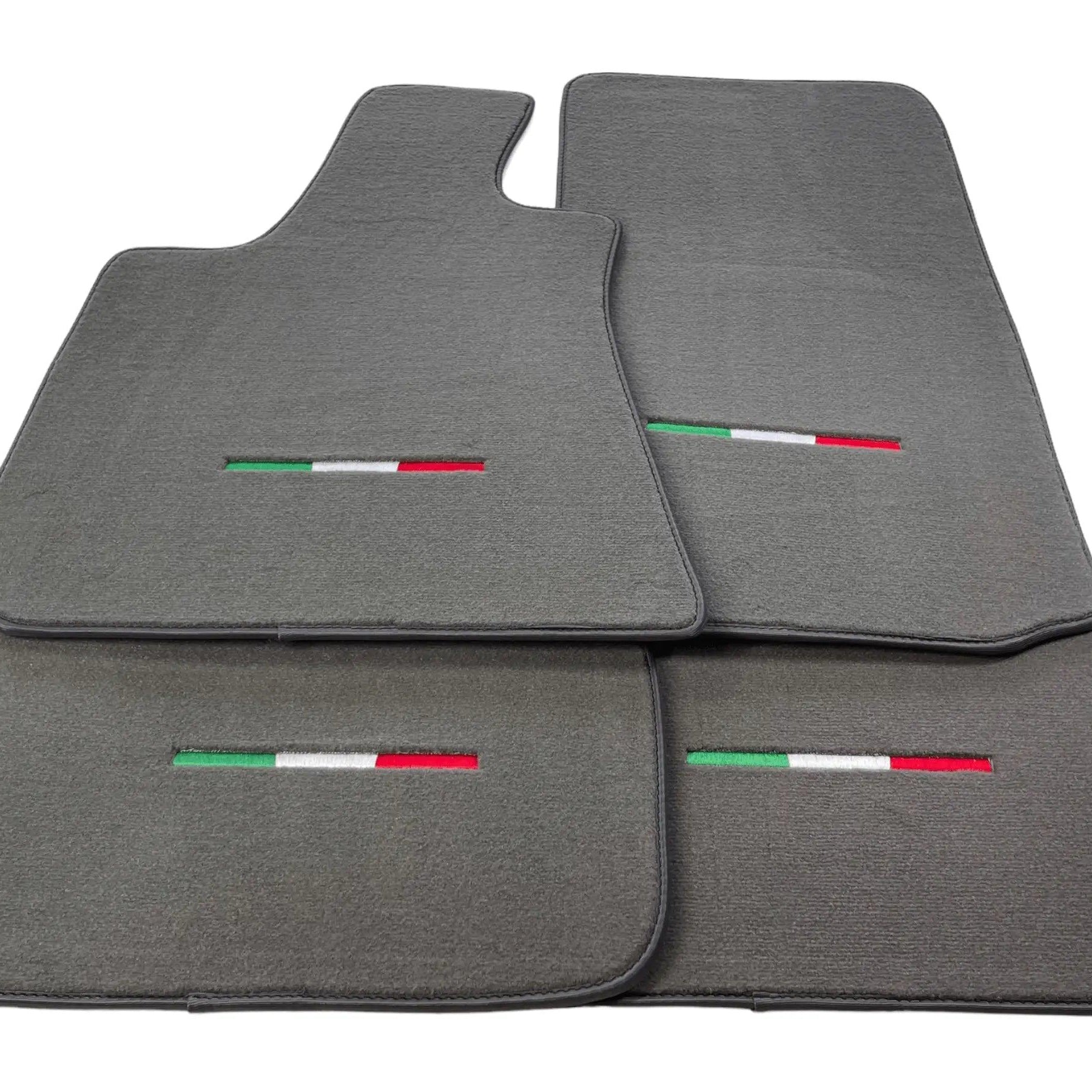 Gray Floor Mats For Maserati MC20 (2020-2023) Italy Edition - AutoWin