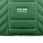 Green Leather Floor Mats For Rolls-Royce Cullinan Rr31 2018-2023 ER56 Design