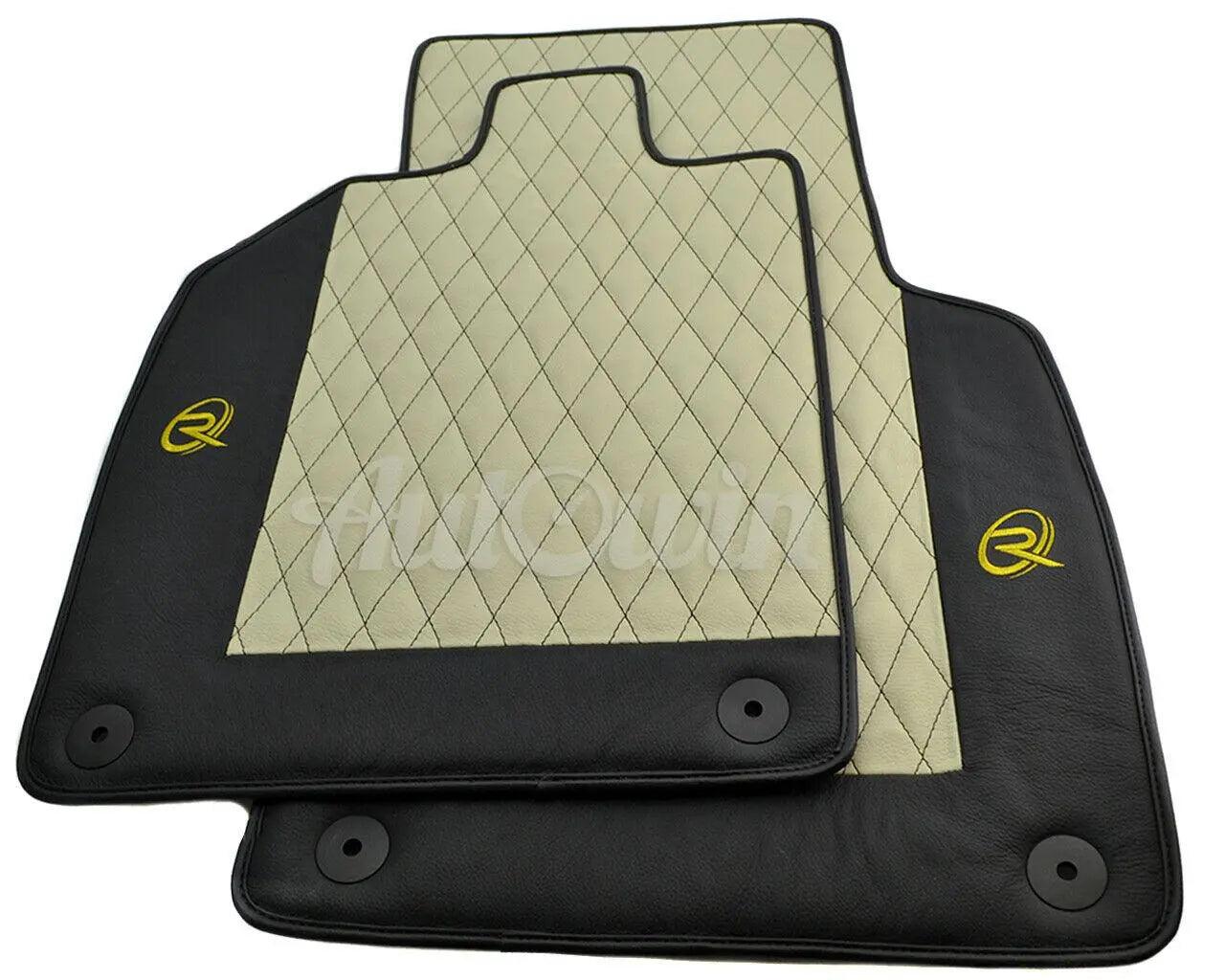 Leather Floor Mats for Audi R8 2007-2015 - AutoWin