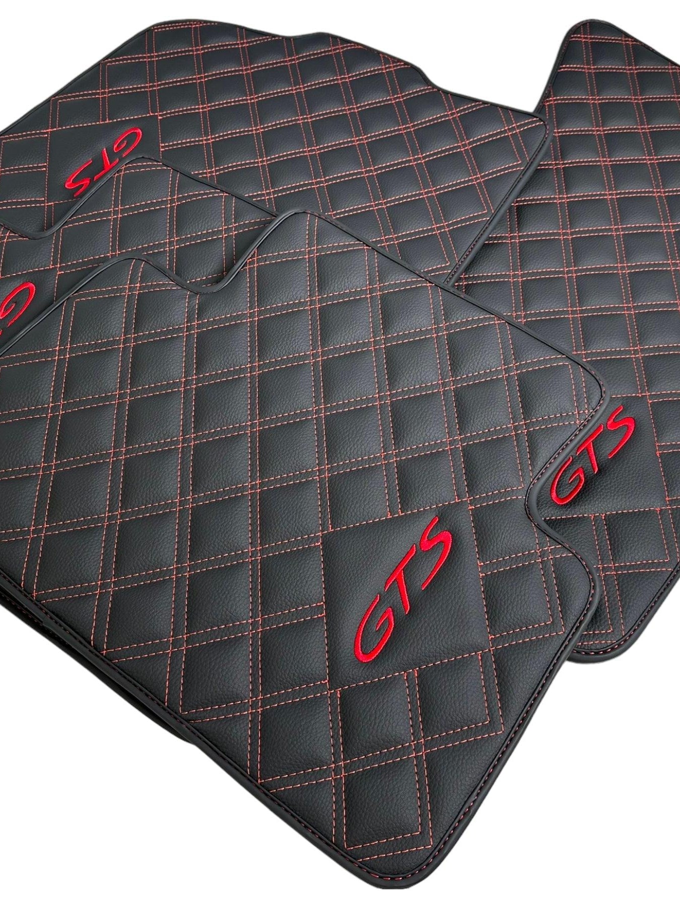 Leather Floor Mats for Porsche Panamera (2017-2023) - AutoWin