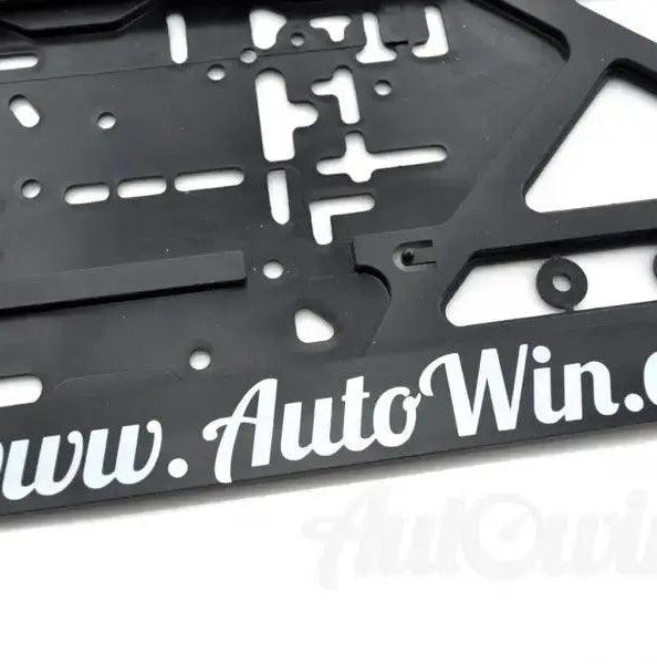 License Plate Frames With AutoWin Logo European Standart - AutoWin