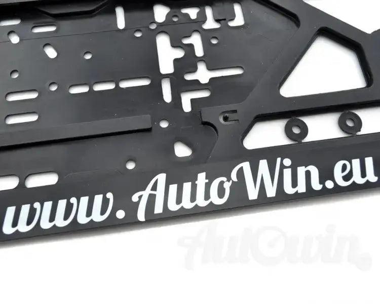 License Plate Frames With AutoWin Logo European Standart - AutoWin