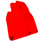 Red Floor Mats for Porsche Taycan (2020-2023) - AutoWin