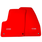 Red Floor Mats for Jeep Grand Cherokee WK (2005-2010) by ER56 Design