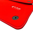 Red Floor Mats for A7 - C8 (2018-2023) | ER56 Design