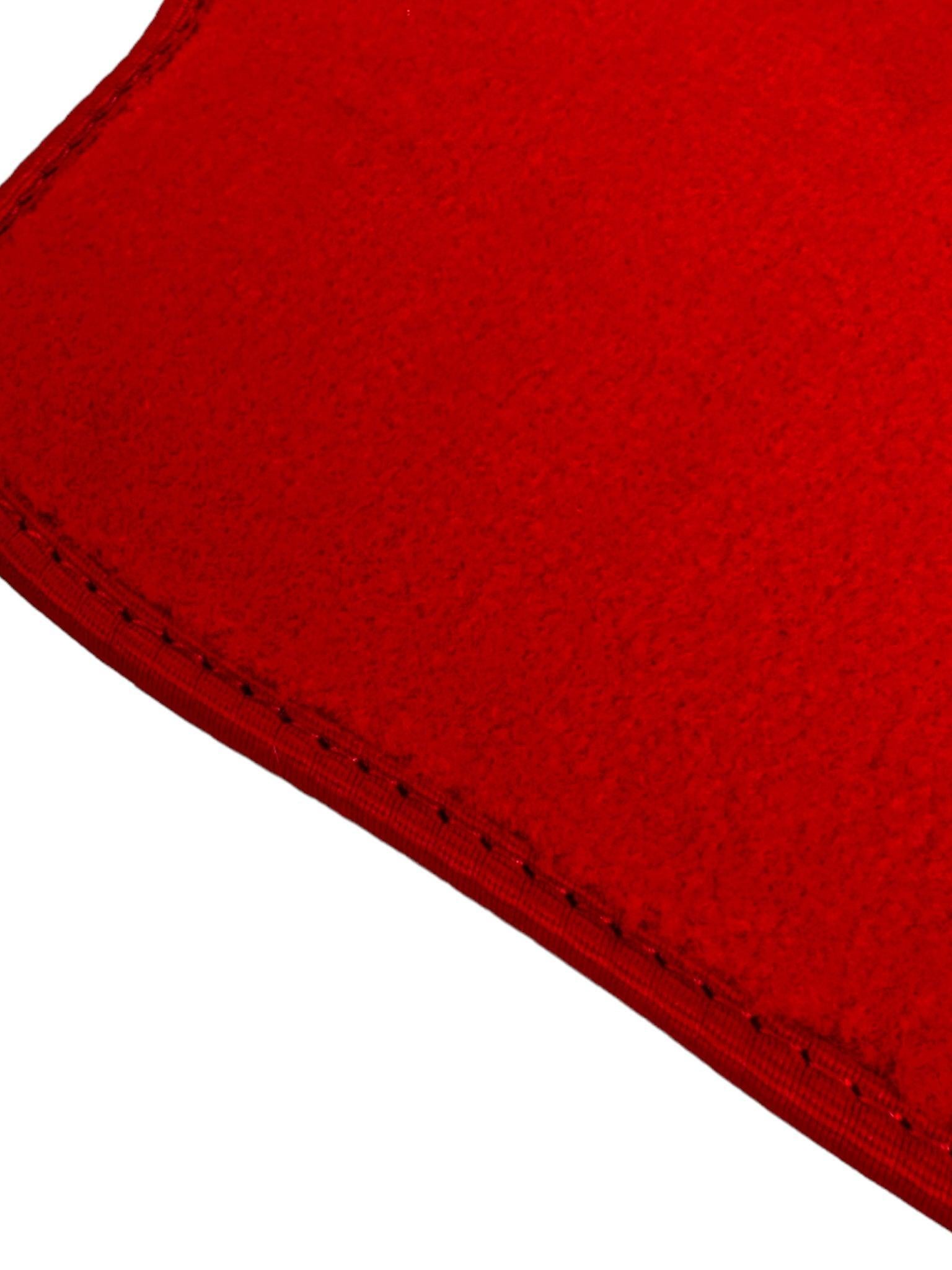 Red Floor Mats for BMW Z4 Series E86 Coupe (2003-2008) - AutoWin