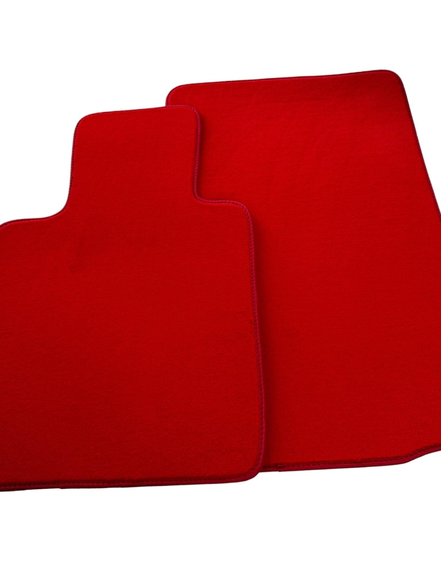Red Floor Mats For BMW Z4 Series E86 Coupe (2003-2008) With M Package AutoWin Brand - AutoWin