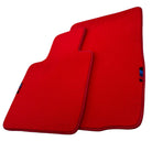 Red Floor Mats For BMW Z4 Series E86 Coupe (2003-2008) With M Package AutoWin Brand - AutoWin