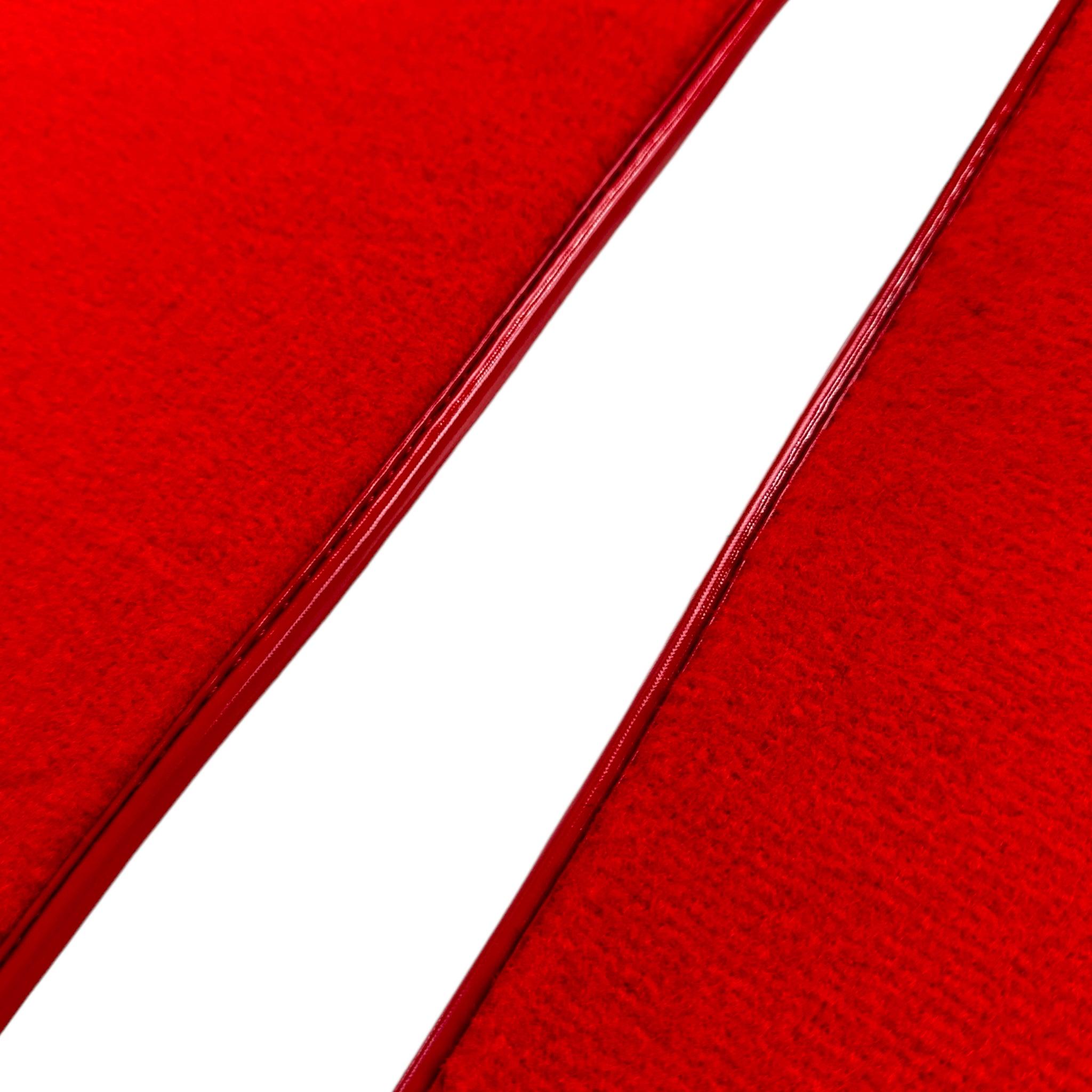 Red Floor Mats For Chevrolet Corvette C8 (2020-2024)