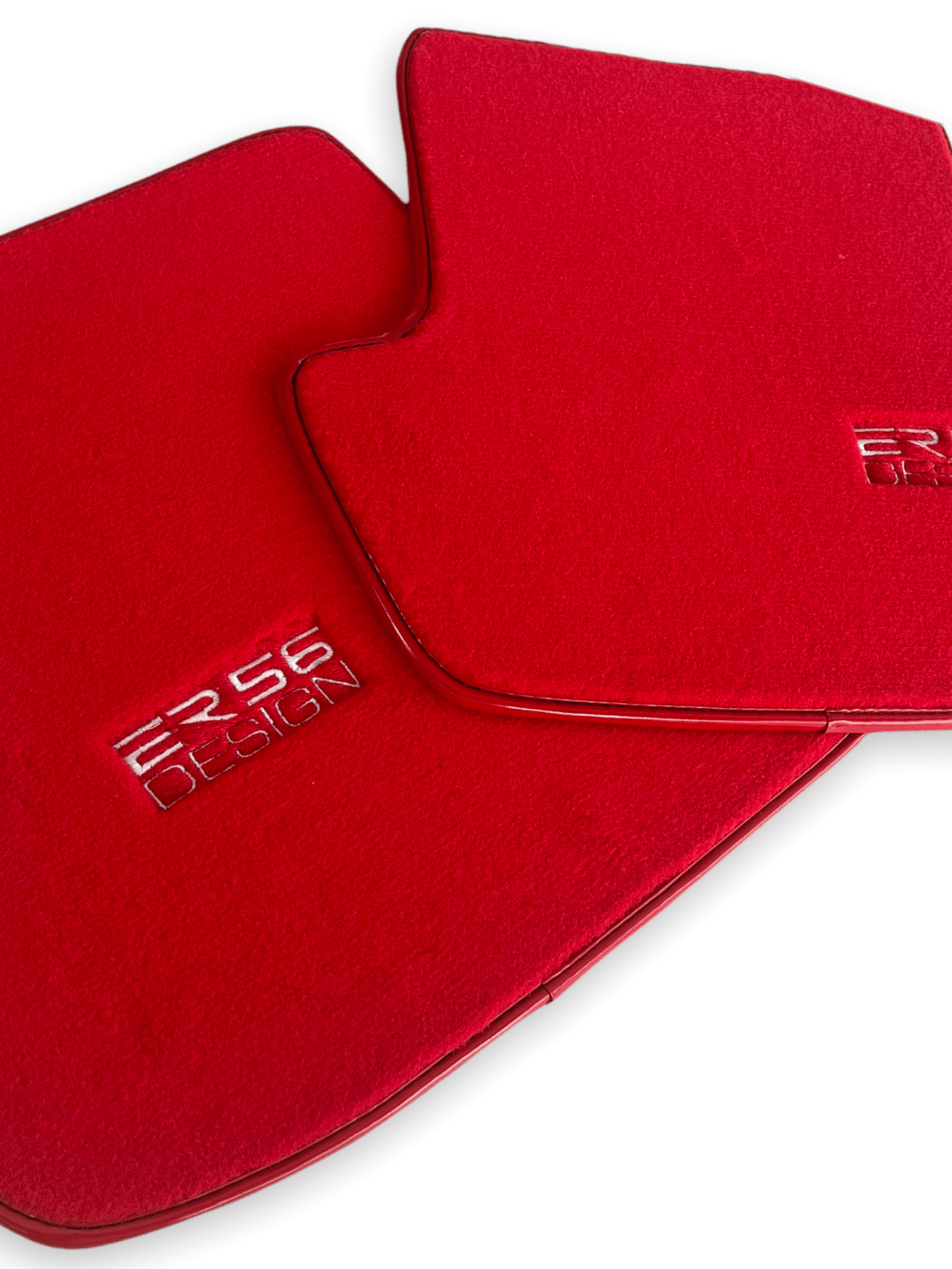 Red Floor Mats for Porsche Cayenne (2003-2010) | ER56 Design - AutoWin