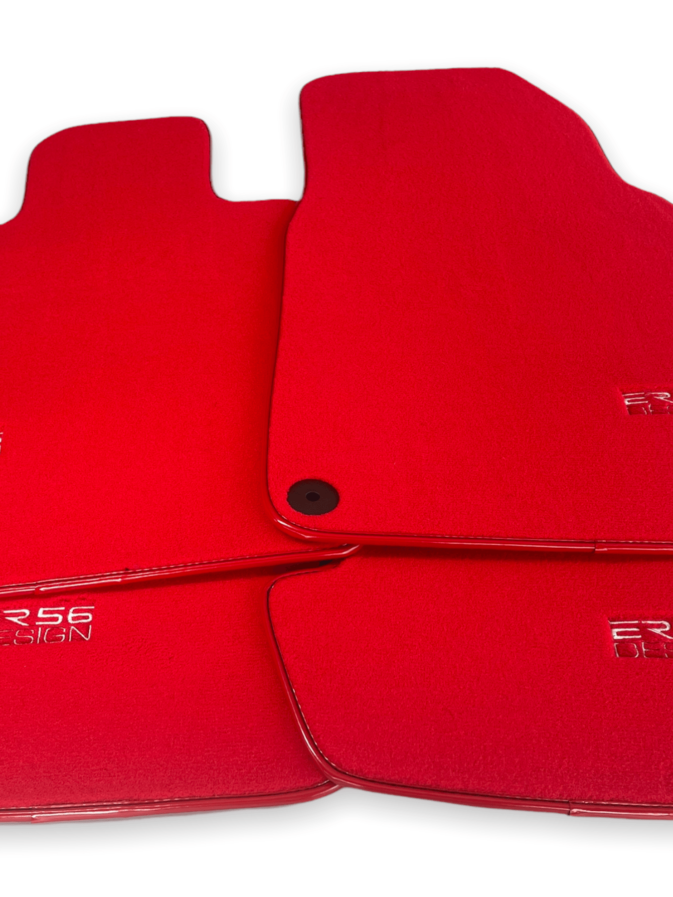 Red Floor Mats for Porsche Panamera (2017-2023) | ER56 Design - AutoWin