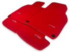 Red Floor Mats for Porsche Panamera (2017-2023) | ER56 Design - AutoWin