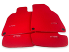 Red Floor Mats for Porsche Taycan (2019-2023) | ER56 Design - AutoWin