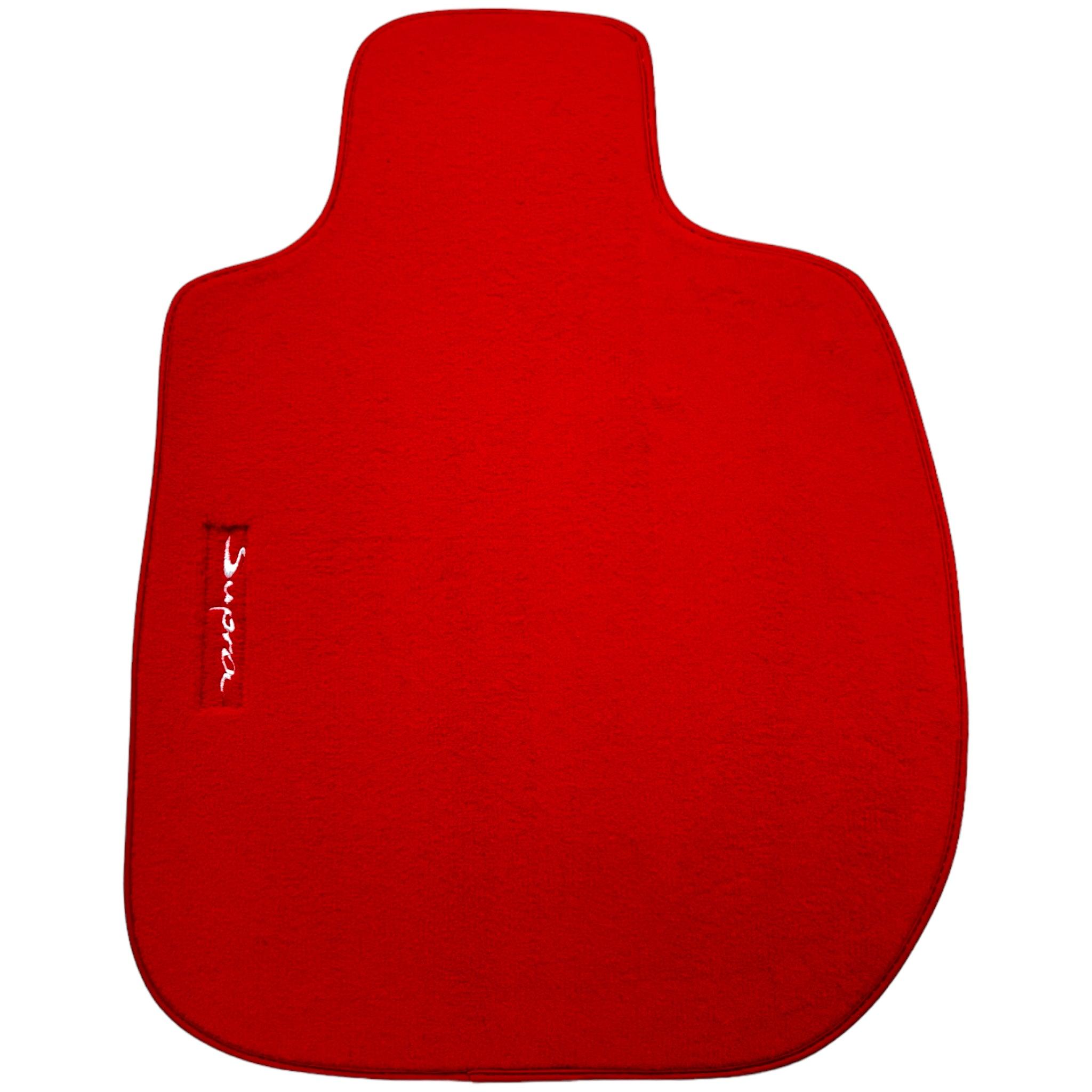 Red Floor Mats for Toyota GR Supra A90 (2019-2023)
