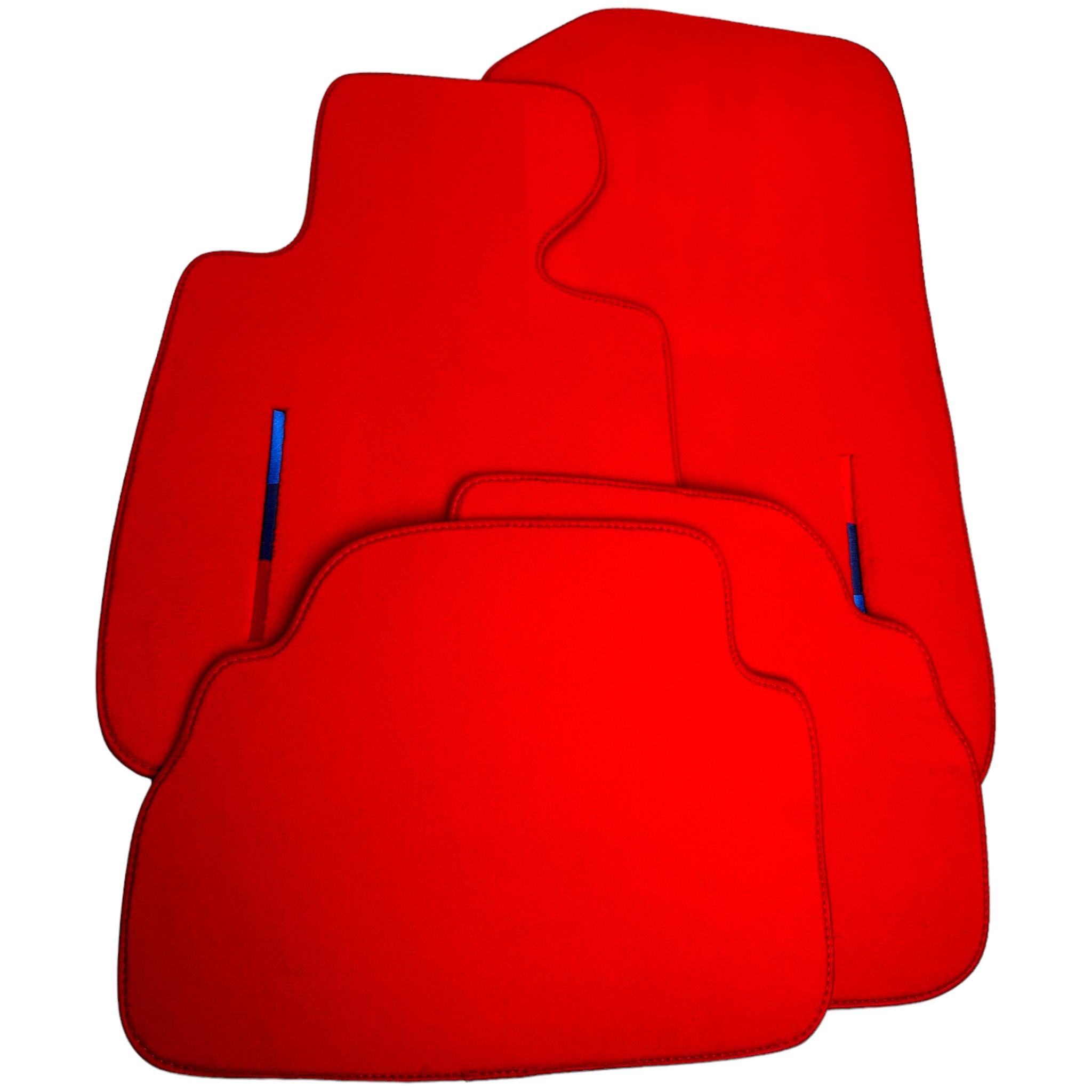 Red Mats For BMW M3 E92 With M Package - AutoWin