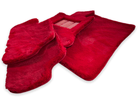 Red Sheepskin Floor Mats For Rolls Royce Shadow 1965-1977 Er56 Design Brand - AutoWin