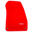 Red Floor Mats for Jeep Renegade (2014-2018) Distance Fixing Points Co-Driver 18 cm by ER56 Design