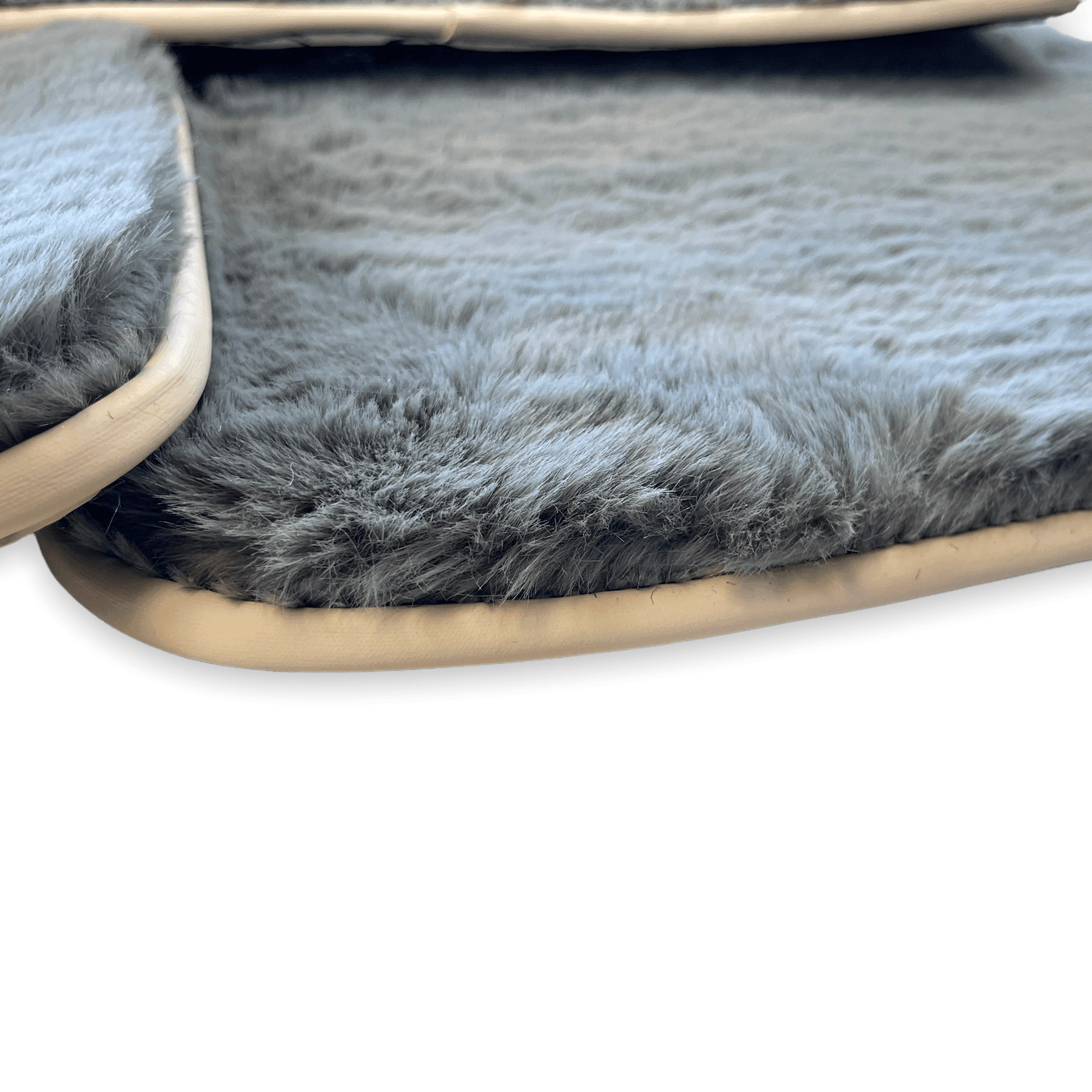 Sheepskin Floor Mats For Rolls Royce Cullinan Rr31 2018-2023 Er56 Design Brand - AutoWin