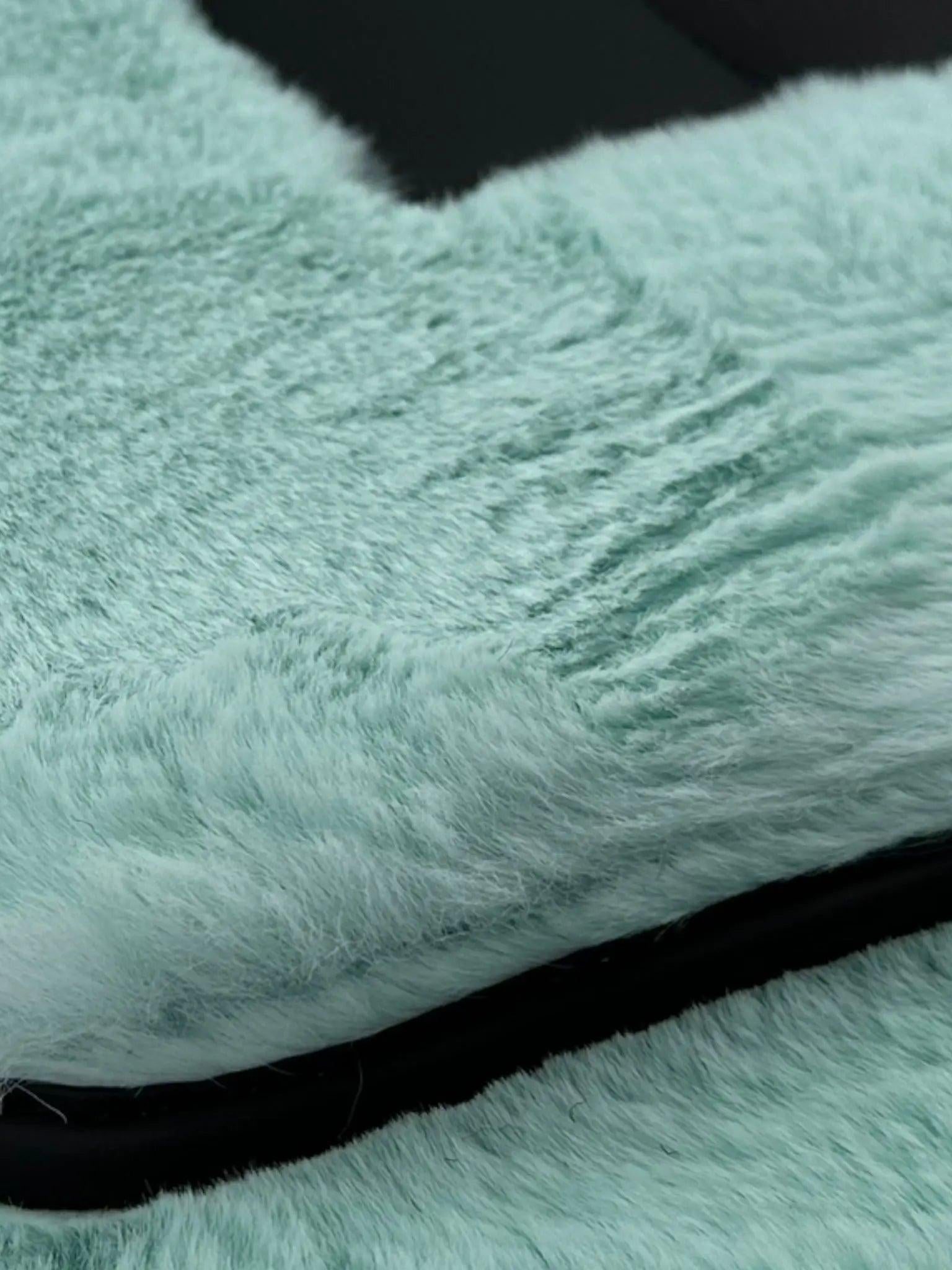 Tiffany Blue Sheepskin Floor Mats For Rolls Royce Cullinan Rr31 2018-2023 Er56 Design Brand