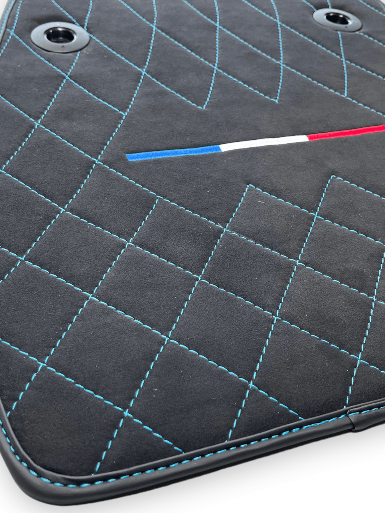 Floor Mats For Bugatti Chiron Alcantara Leather Limited Edition - AutoWin