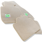 Beige Floor Mats For BMW 1 Series E87 Brand Tailored Set Perfect Fit Green Collection - AutoWin
