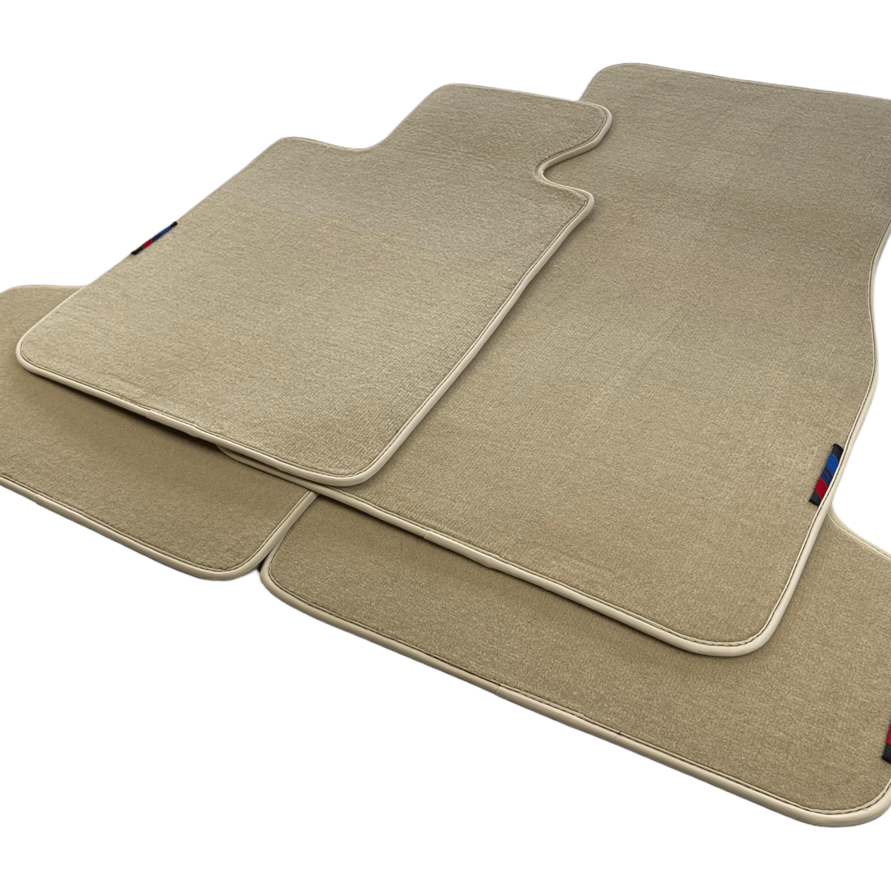 Beige Floor Mats For BMW 1 Series F20 With M Package - AutoWin