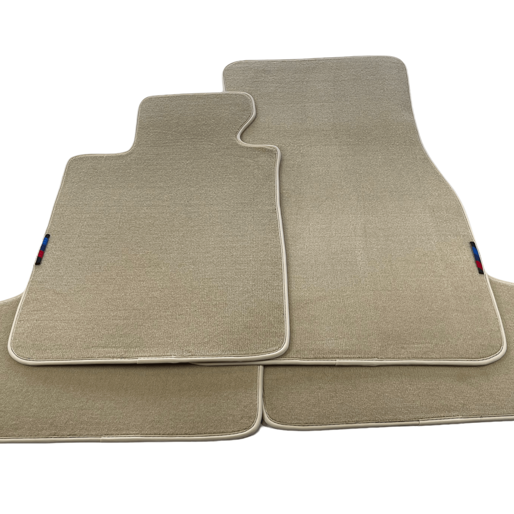 Beige Floor Mats For BMW 3 Series E92 With M Package - AutoWin