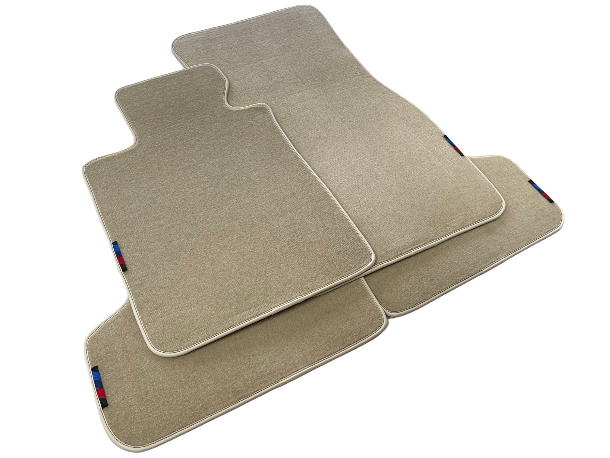 Beige Floor Mats For BMW 3 Series F34 GT 2013-2020 With M Package - AutoWin
