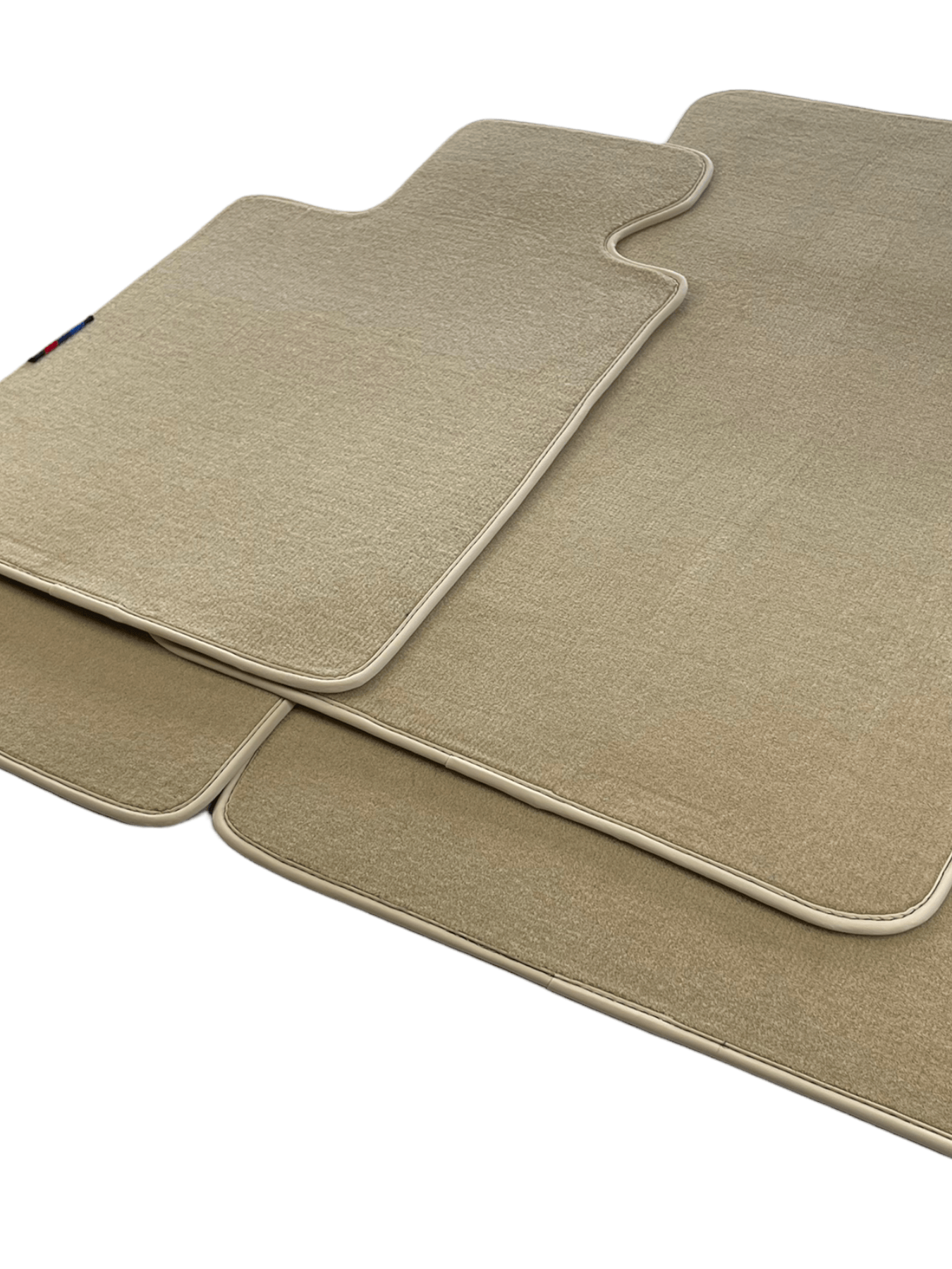 Beige Floor Mats For BMW 5 Series E60 With M Package - AutoWin