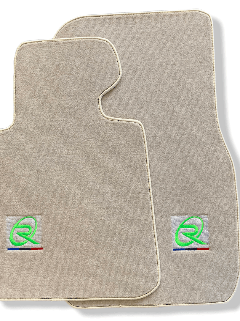 Beige Floor Mats For BMW Z4 Series E85 Convertible (2003-2008) Tailored Set Perfect - AutoWin