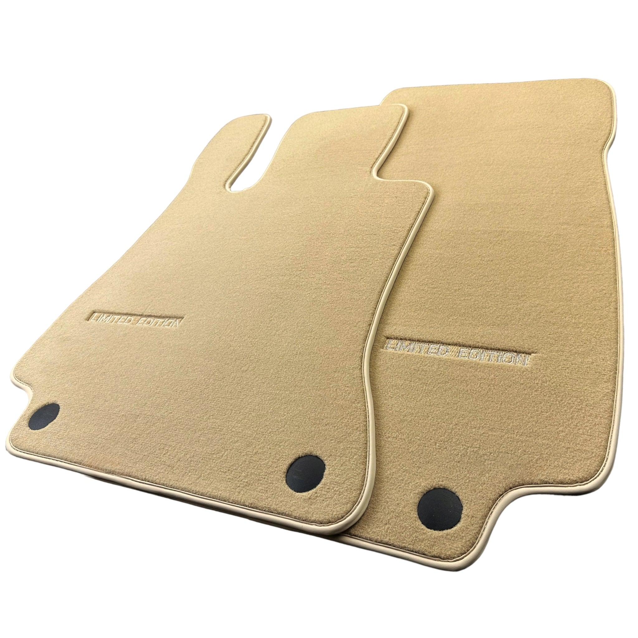 Beige Floor Mats For Mercedes Benz GLE-Class C167 Coupe - 5 Seats (2020-2023) Hybrid | Limited Edition