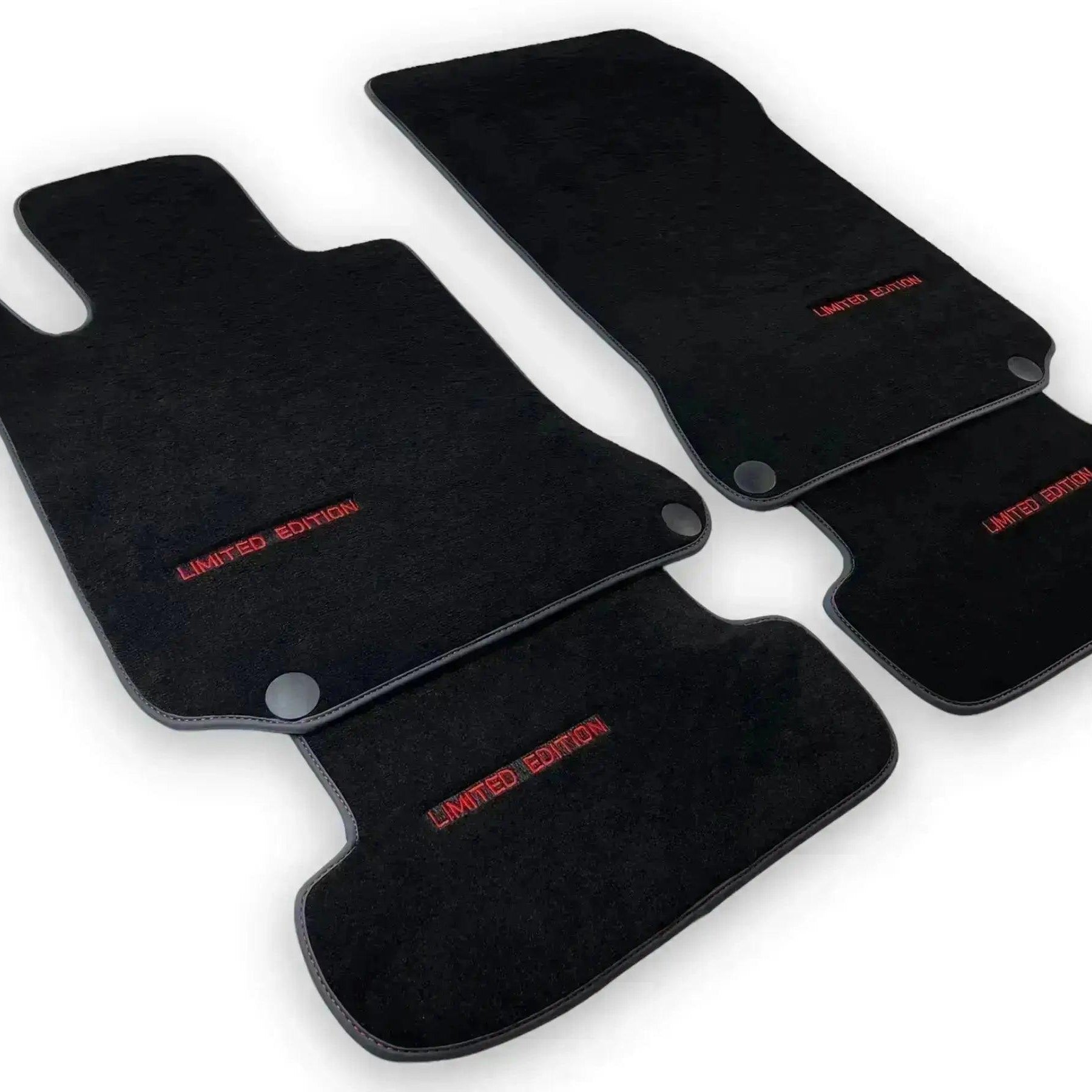 Beige Floor Mats For Mercedes Benz GLE-Class W166 Allrounder (2015-2019) | Limited Edition