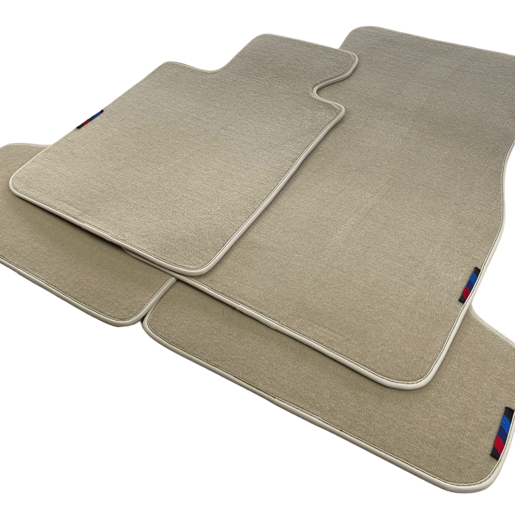 Beige Mats For BMW 2 Series F44 Gran Coupe With M Package - AutoWin