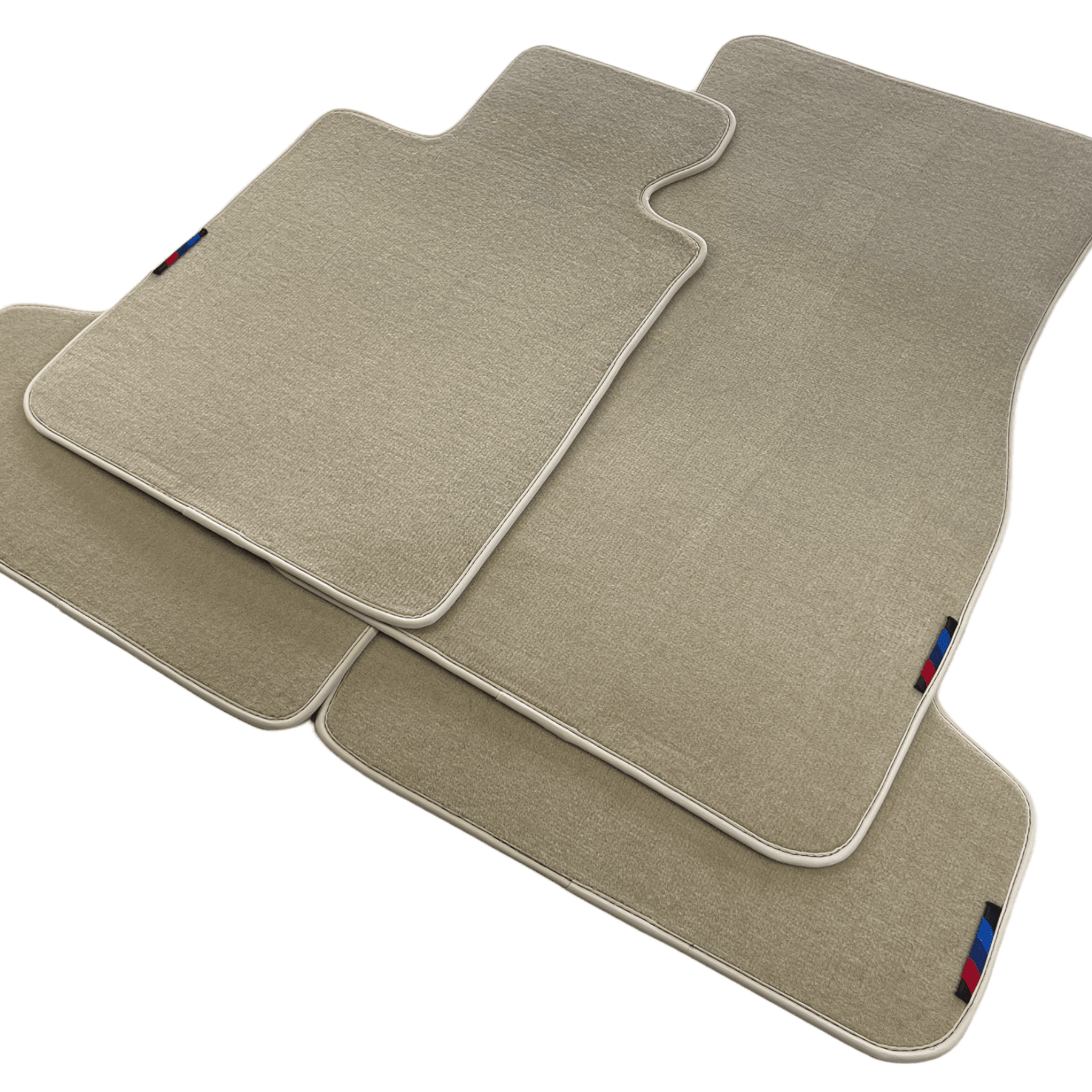 Beige Mats For BMW M3 E92 With M Package - AutoWin