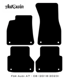 Floor Mats for A7 - C8 (2018-2023) Fighter Jet Edition