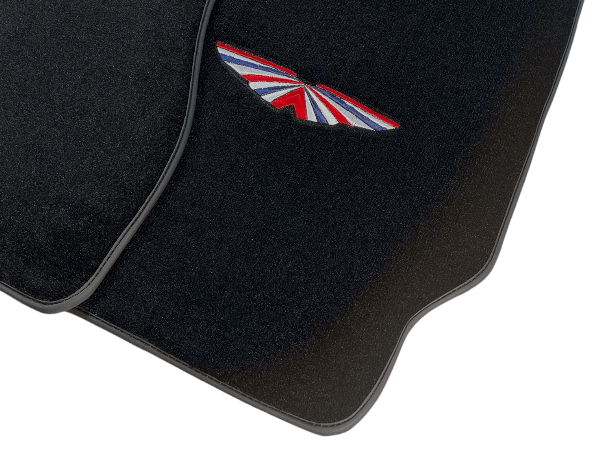 Black Floor Mats For Aston Martin Vanquish 2012-2022 Er56 Design - AutoWin