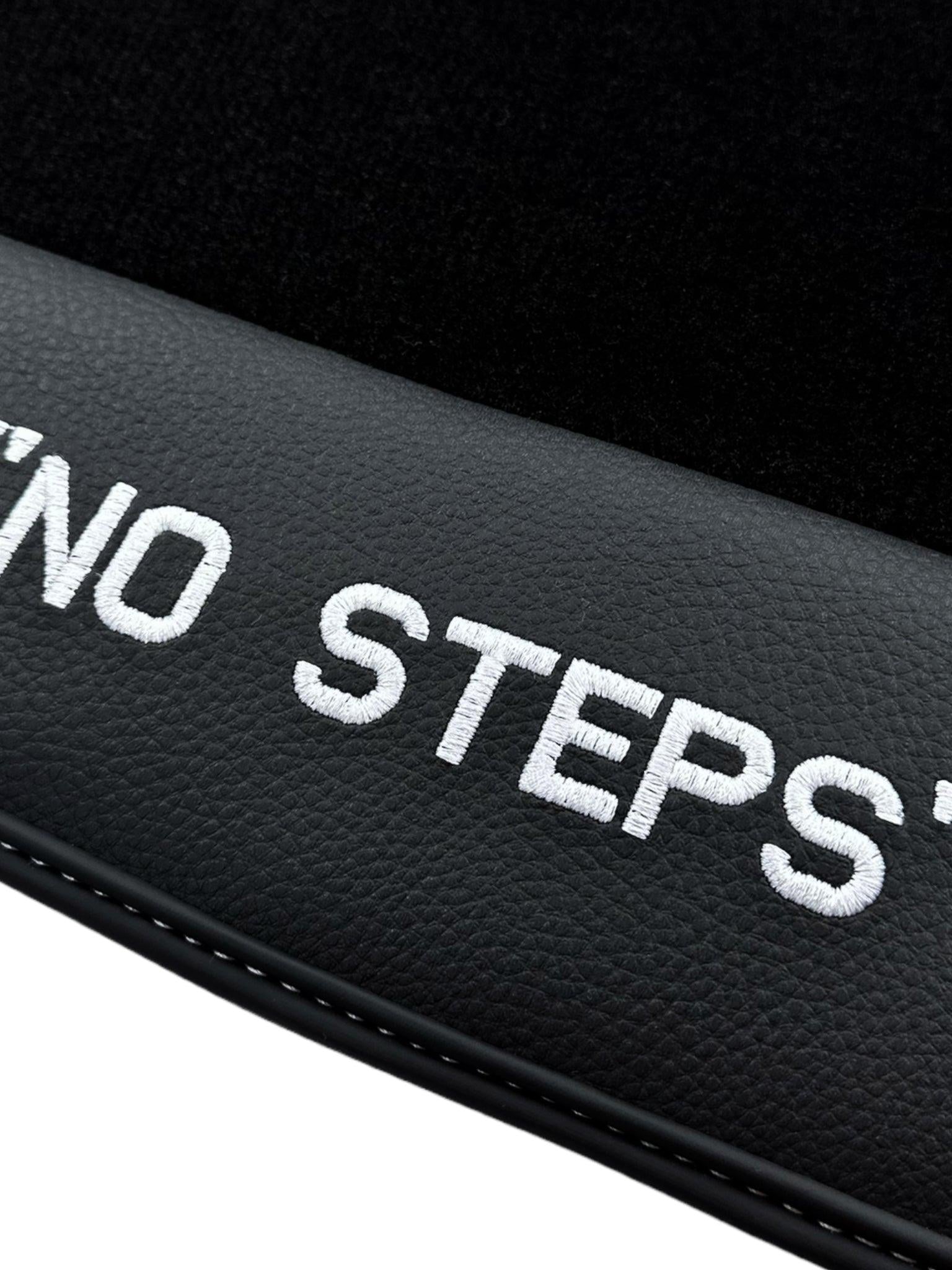 Black Floor Mats for Audi A3 - Convertible (2008-2013) | No Steps Edition