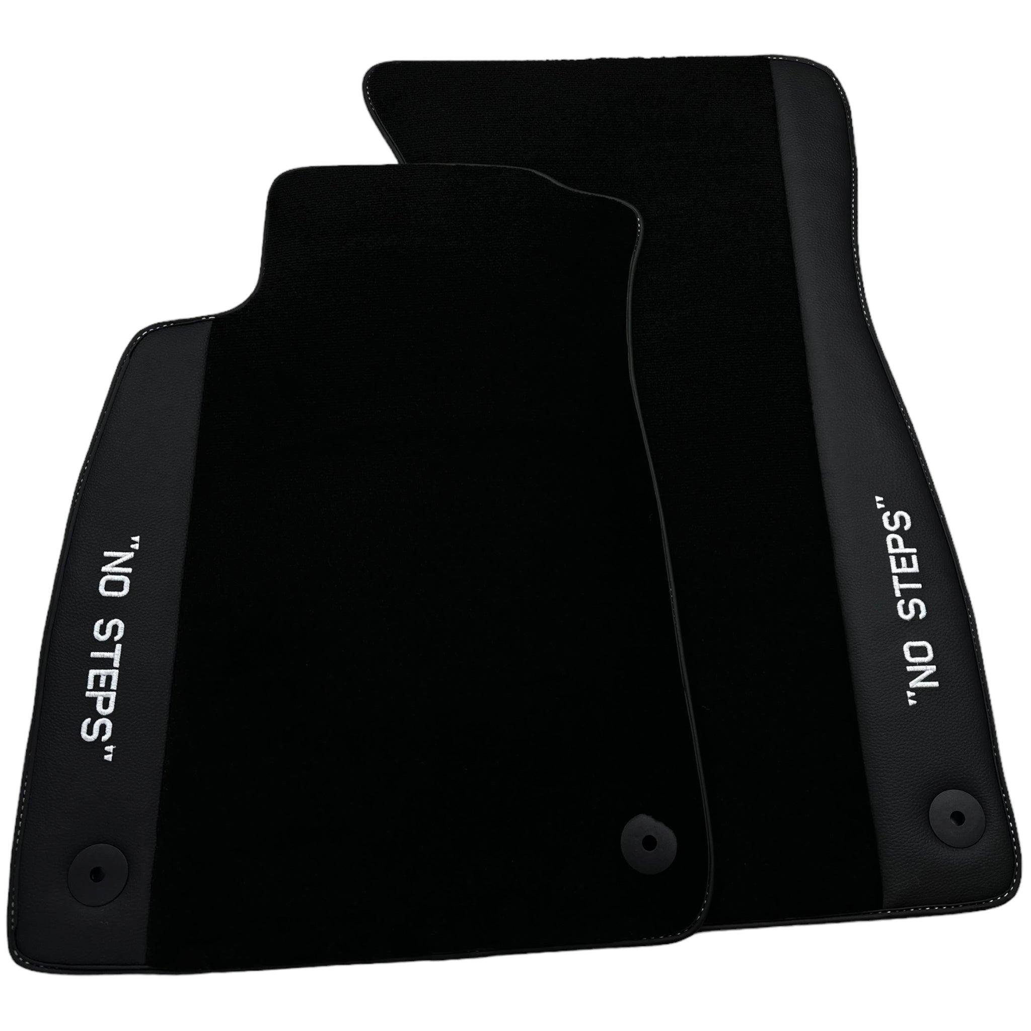 Black Floor Mats for Audi A5 - 8T3 Coupe (2007-2016) | No Steps Edition