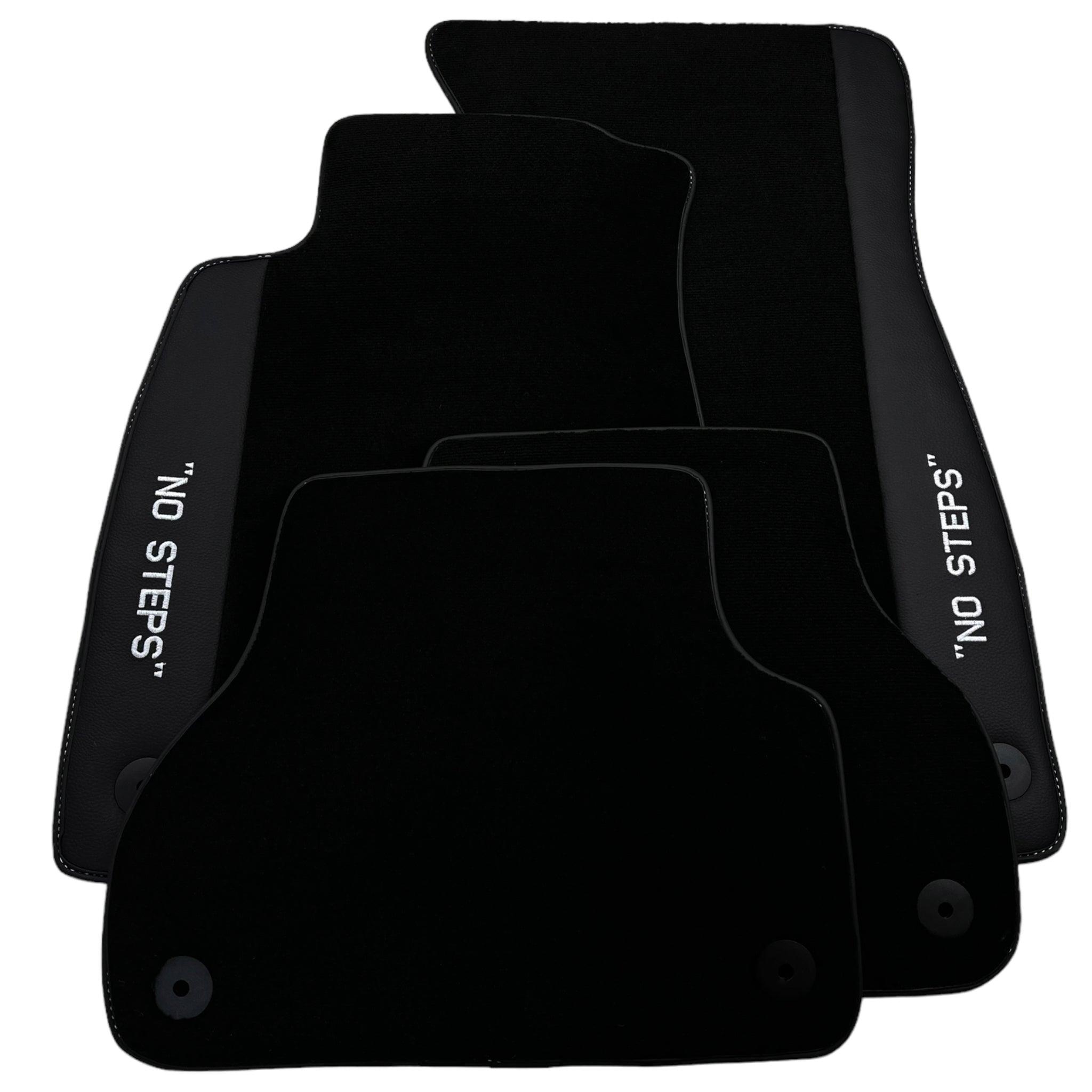 Black Floor Mats for Audi A5 - F53 Coupe (2016-2020) | No Steps Edition